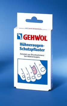GEHWOL Hhneraugen-Schutzpflaster - Weiches Moleskin-Gewebe; schtzt vor Druckschmerz bei Hhneraugen, Hhneraugen zwischen den Zehen und berbein.   3,00EUR