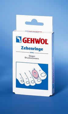 GEHWOL Zehenringe, oval - Aus weichem Filz mit einer hautfreundlichen Pflasterschicht.   2,90EUR