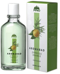 Pino Aromabad Zypresse Orange - Vitalisiert Krper und Geist mit den Bestandteilen der toskanischen Zypresse ab 10,40EUR