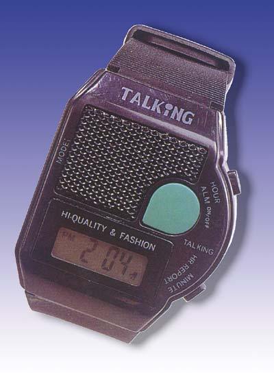sprechende Armbanduhr M2 schwarz oder silber 14,70EUR