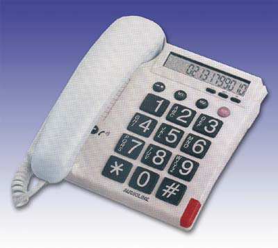 Grotastentelefon 48 G  - Preisgnstiges Telefon fr Hrgertetrger geeignet, besonders groe und kontrastreiche Tasten 35,60EUR