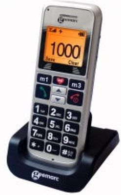 Grotastenhandy Geemarc CL8200 Hrgertekompatibles Telefon mit bis zu 100dB Klingellautstrke und 25 dB Hrerlautstrke 94,00EUR