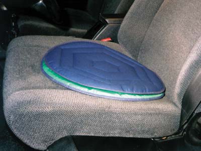 Drehkissen - 360 Grad drehbares Kissen, bringt den Oberkrper in die richtige Aufstehhaltung z.B. im Auto 80,40EUR