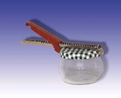 Schraubdeckelffner Credo - ffnet Schraubverschlsse bis 12 cm Durchmesser, mit Vorrichtung zum Anheben der Deckel von vakuumverpackten Glsern 5,90EUR