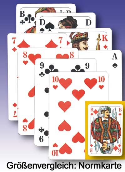 Romm, Canasta und Bridge im Postkartenformat - 2 x 52 Blatt und 6 Joker 17,60EUR